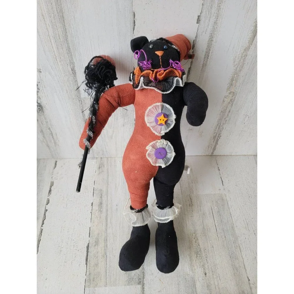 Halloween unique‎ hat clown jester home decor star pumpkin